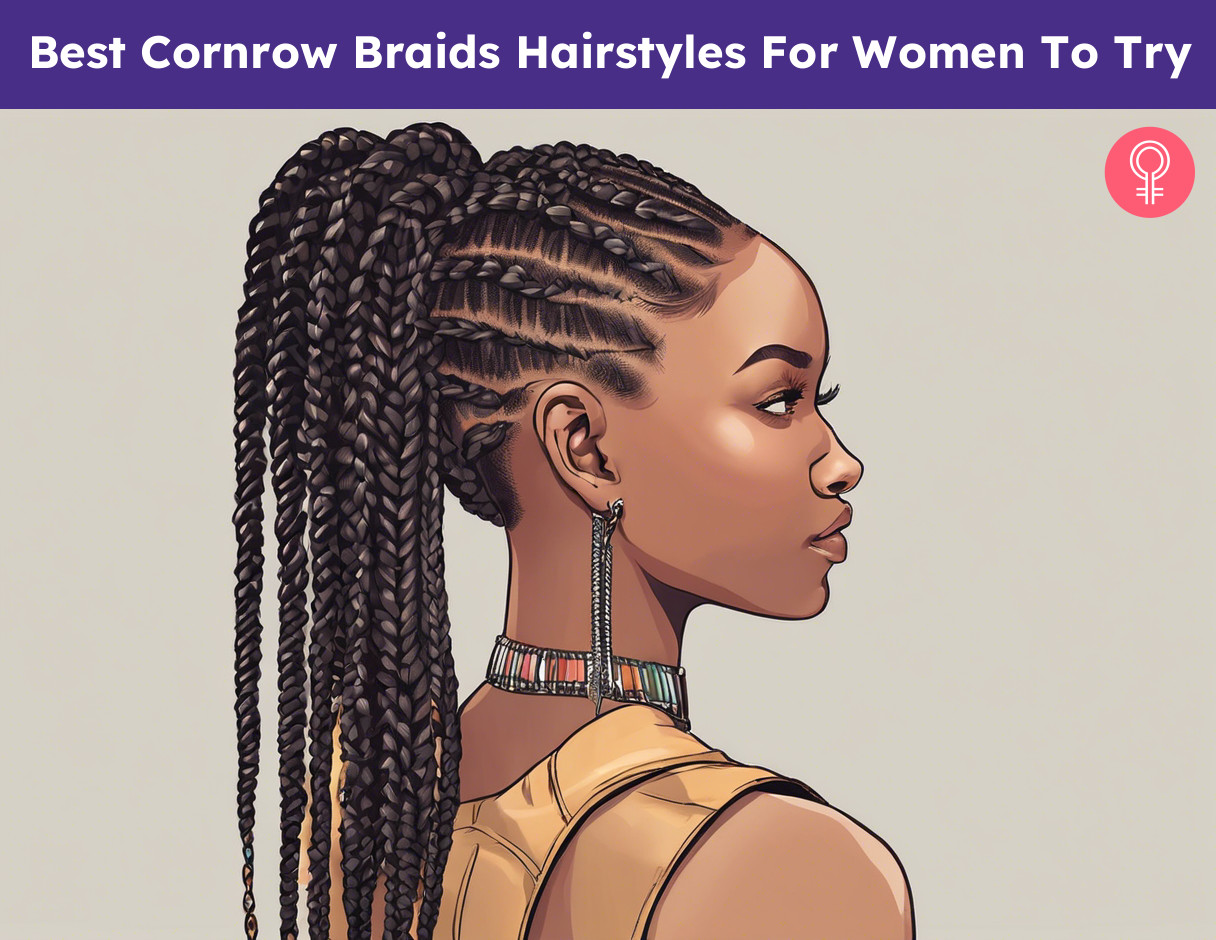 cornrow braids hairstyles_illustration