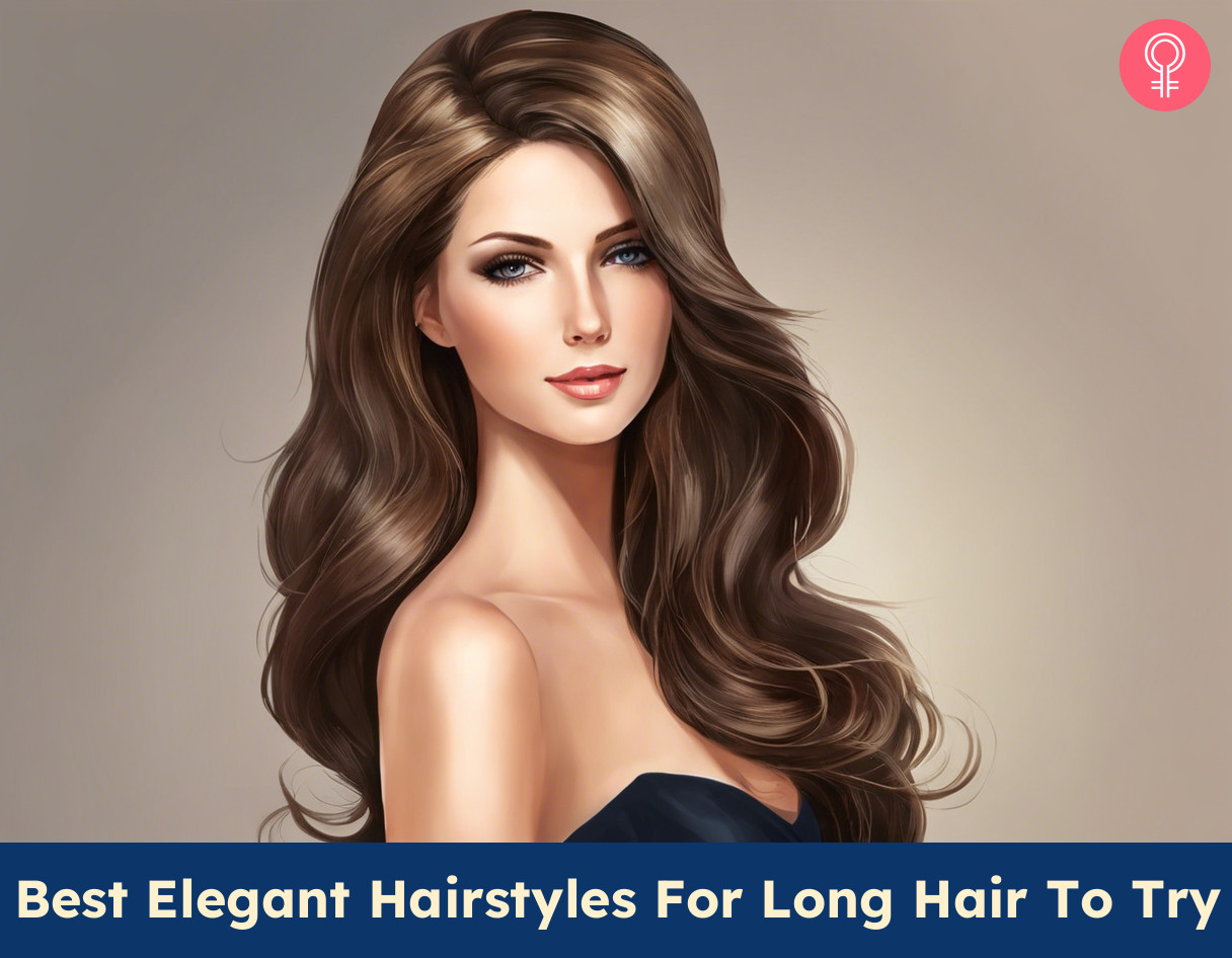 elegant hairstyles for long hair