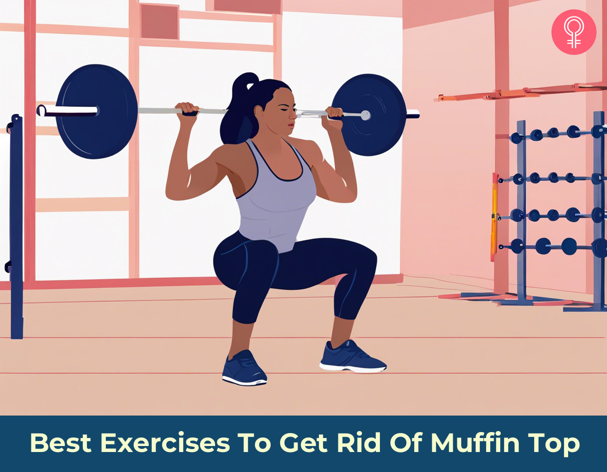 exercises to get rid of muffin top