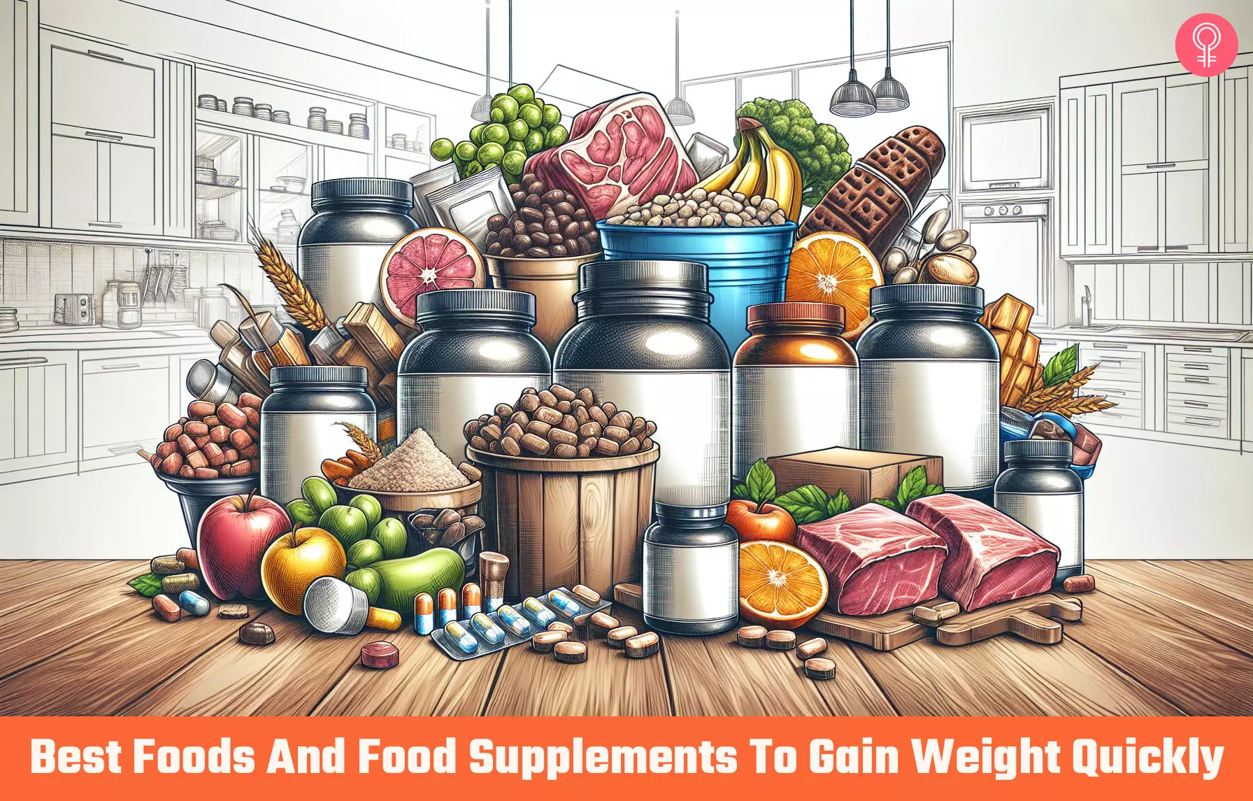 food supplements for weight gain_illustration