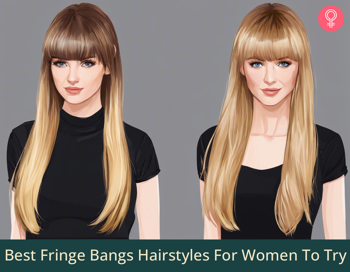 fringe bangs hairstyles