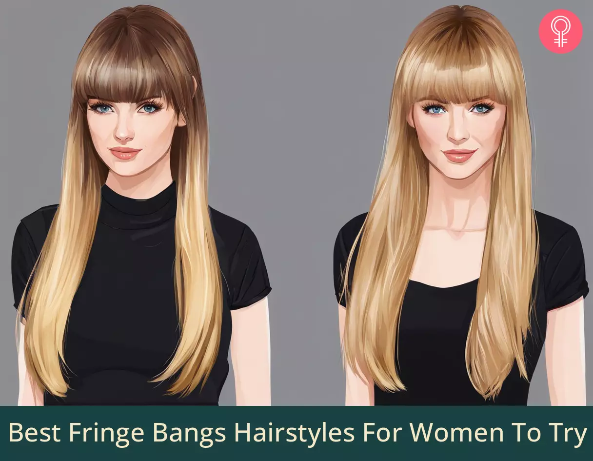 Trendy Long Hair with Bangs