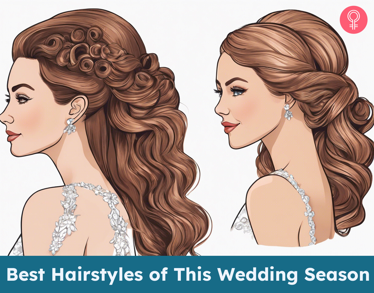Hairstyles for Wedding Season_illustration