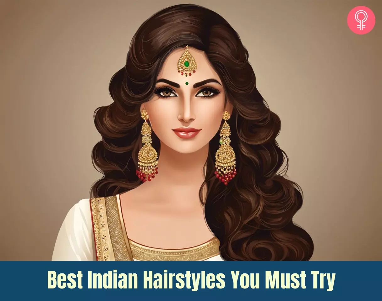 15 Best Bridal Hairstyles For Short Hair: From 'Chand Choti', Wavy Bob To  Partly-Braided Hairdo