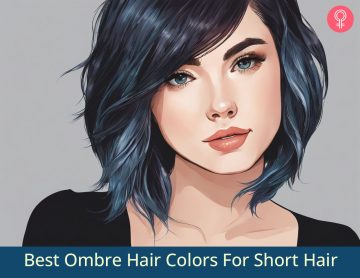 ombre hair color for short hair