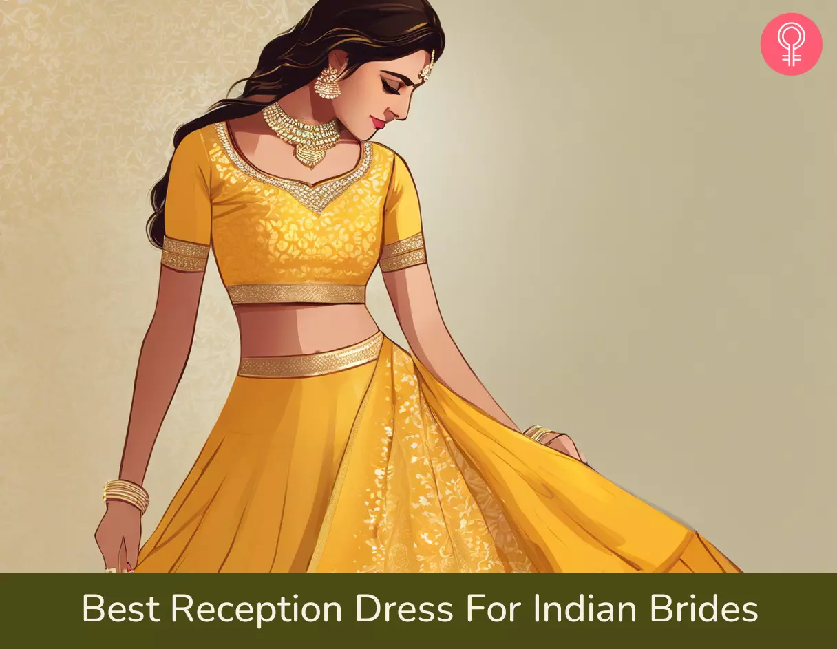 Best Reception Dress For Indian Brides