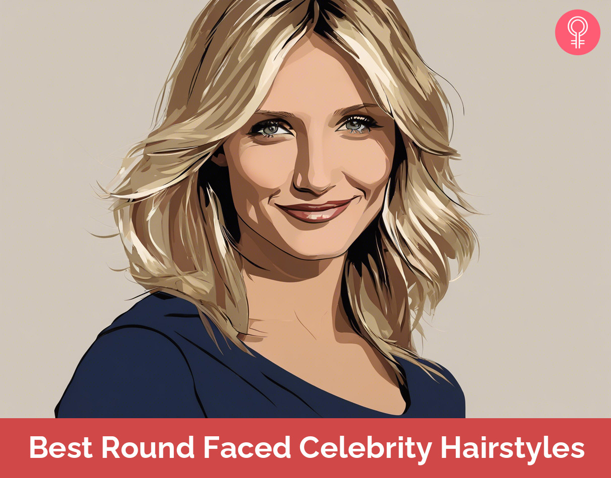 Round Faced Celebrity Hairstyles