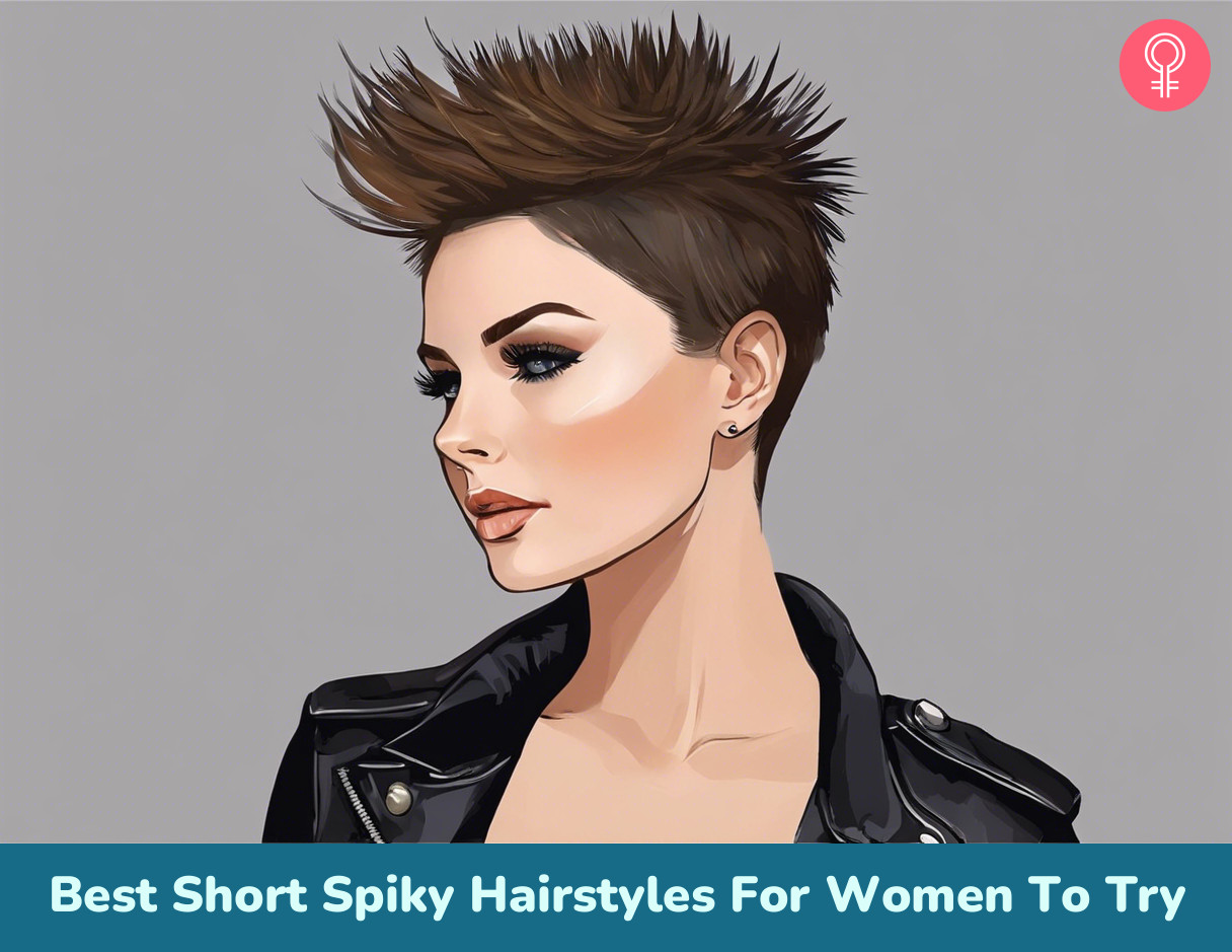 short spiky hairstyles