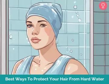 how to protect your hair from hard water