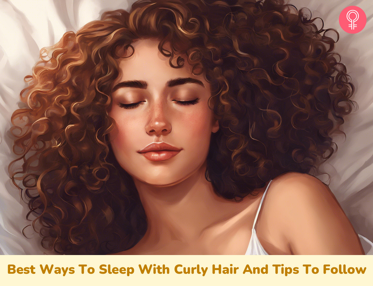 how to sleep with curly hair