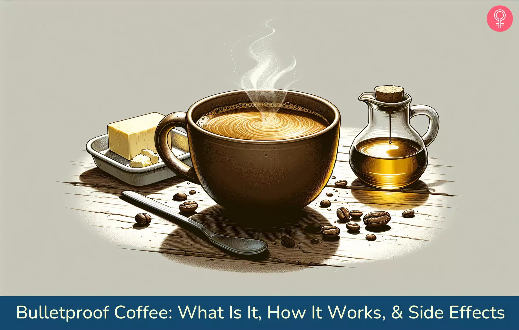 bulletproof coffee_illustration