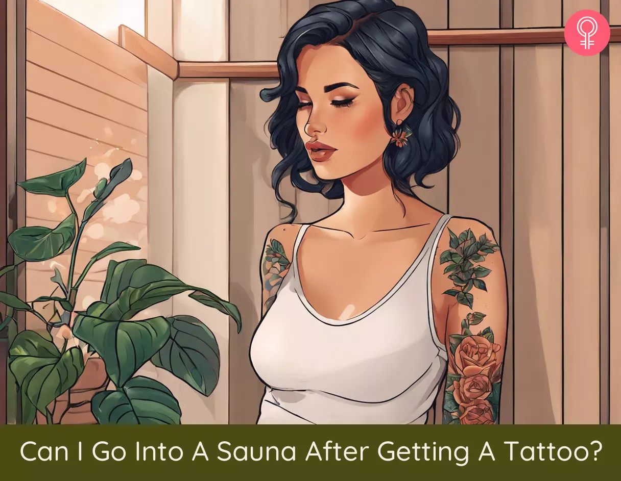 sauna after tattoo