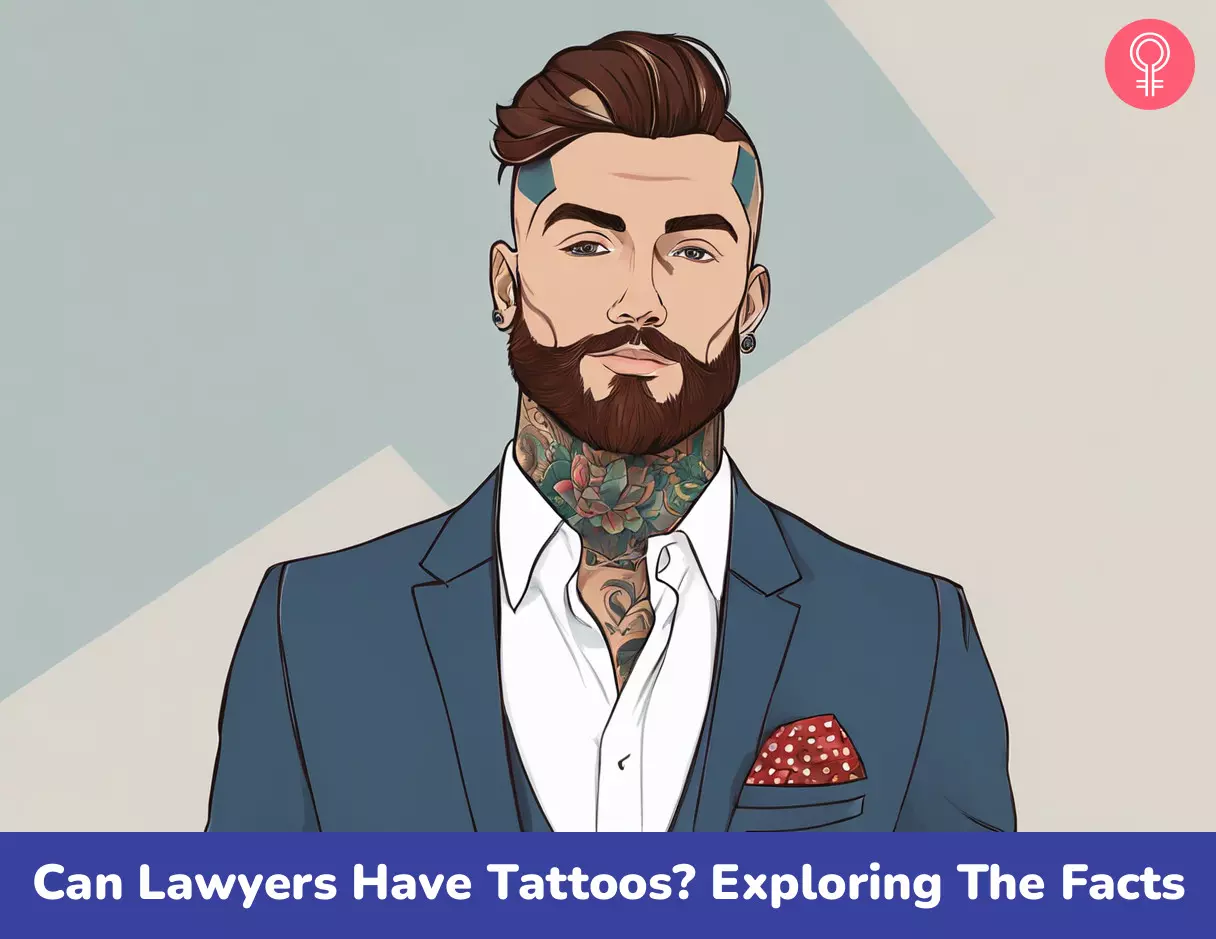 can lawyers have tattoos