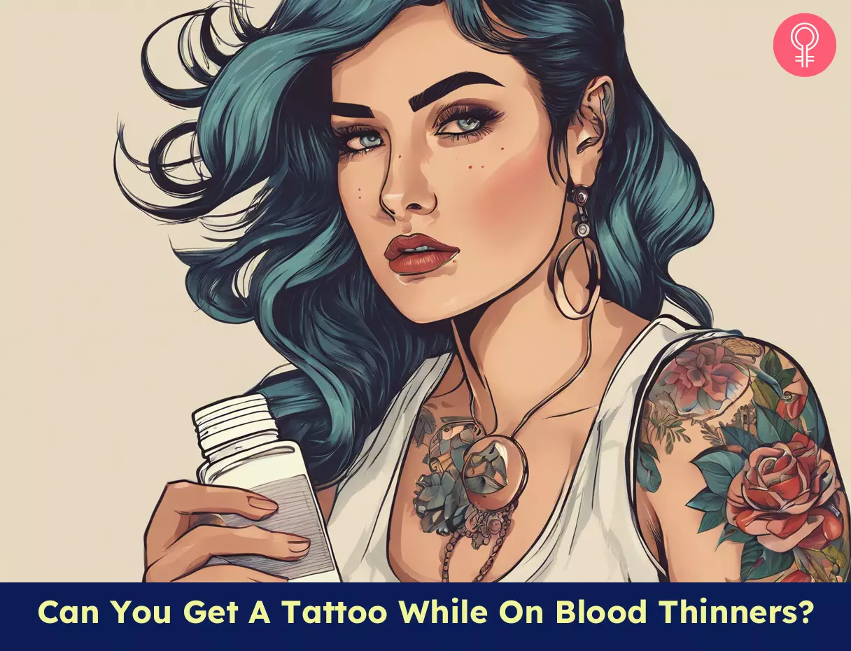 can you get a tattoo on blood thinners