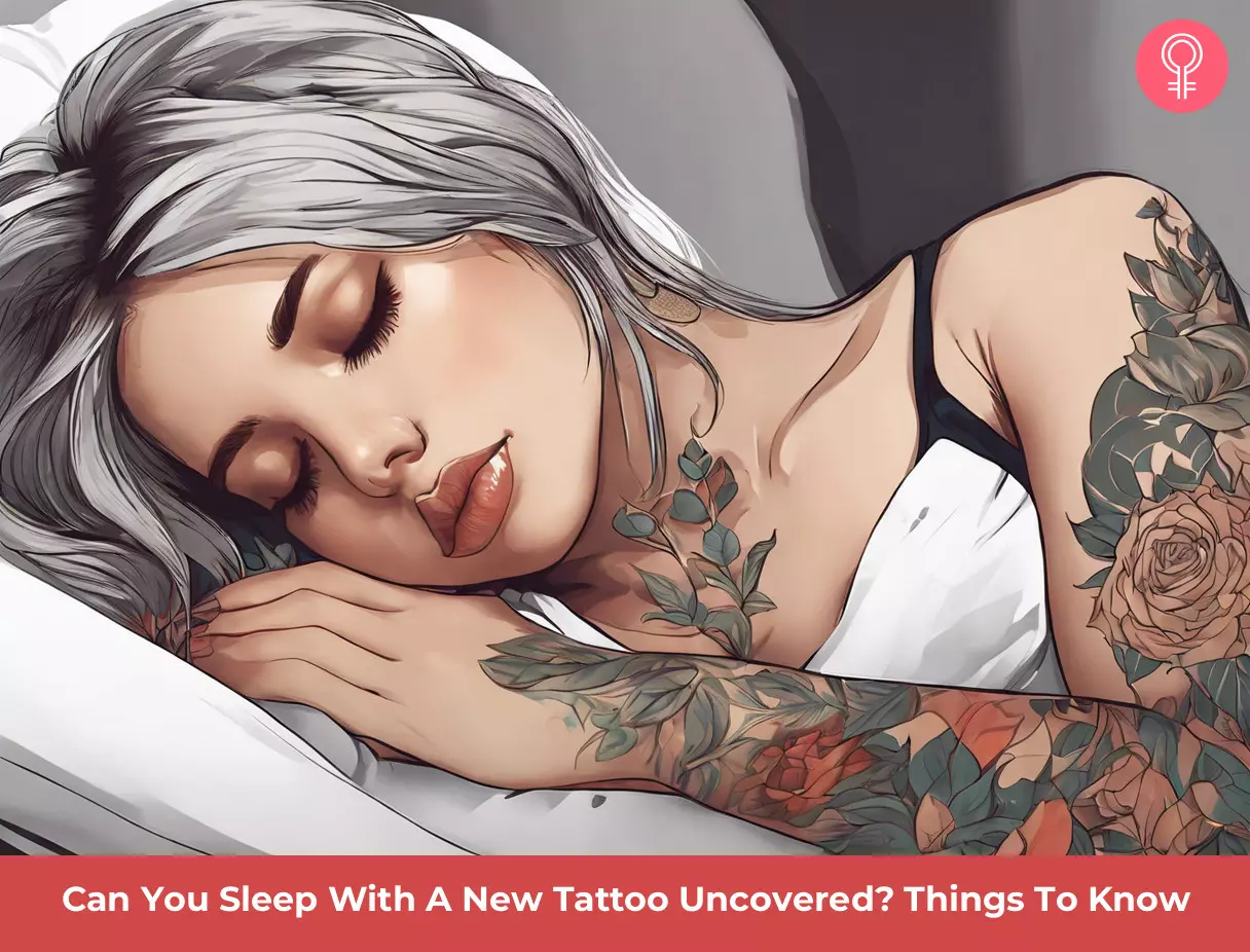 can you sleep with a new tattoo uncovered