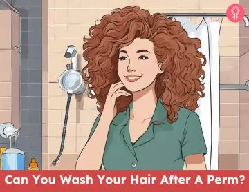 Wash Your Hair Right After A Perm