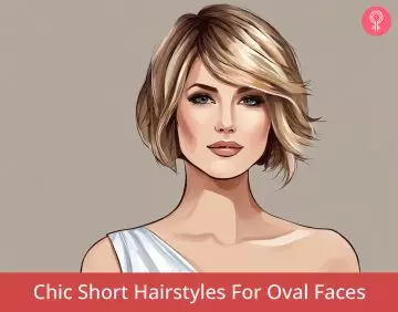short hairstyles for oval faces