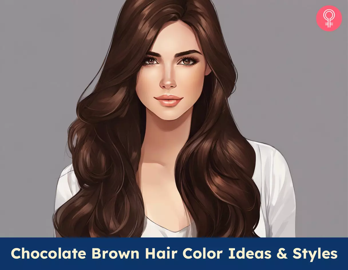 chocolate brown hair color