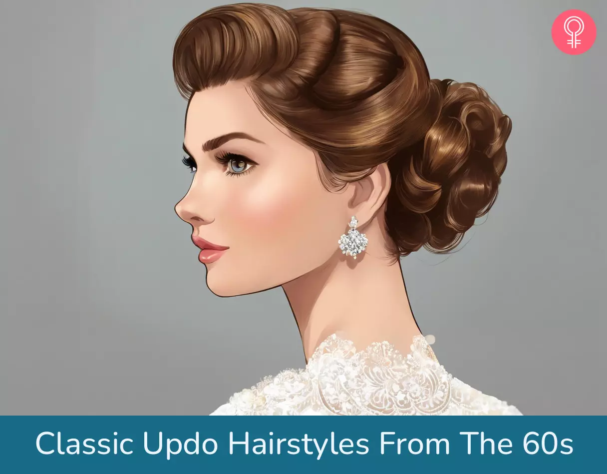 60s Vintage Retro Big Tits - 12 Classic Updo Hairstyles From The 60s
