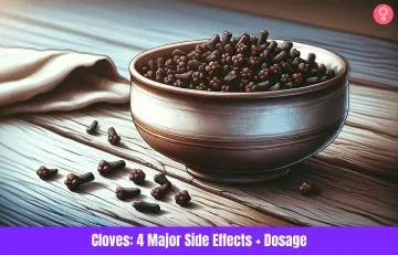 side effects of cloves