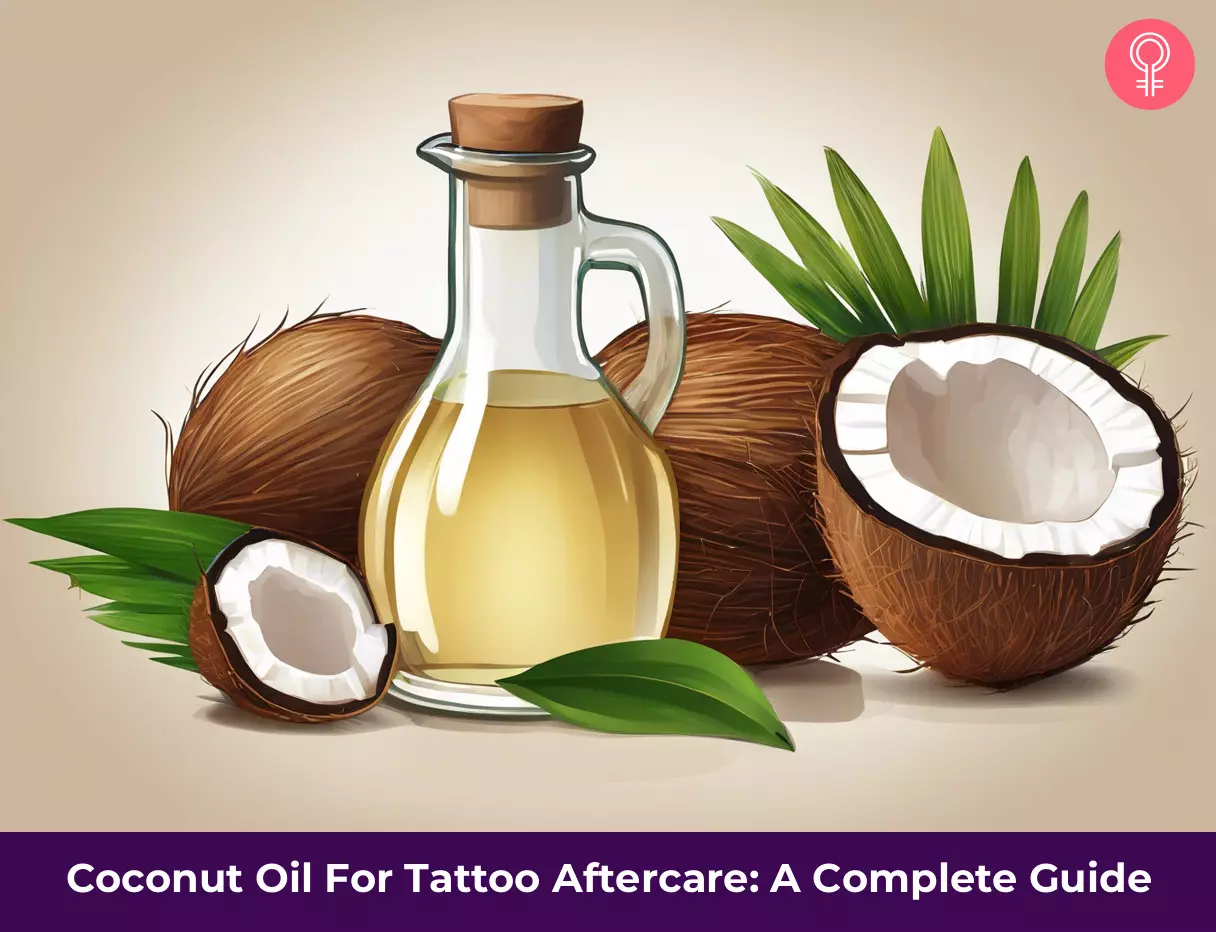 Coconut oil on tattoo