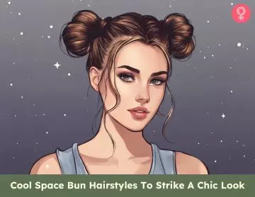 space bun hairstyles