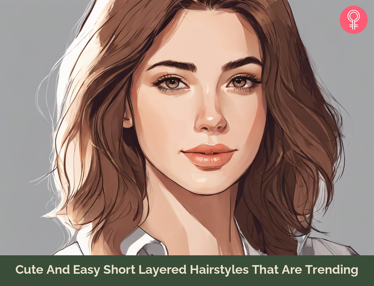 23 Short Layered Haircuts Ideas for Women - PoP Haircuts | Short layered  bob hairstyles, Short layered haircuts, Short hair with layers