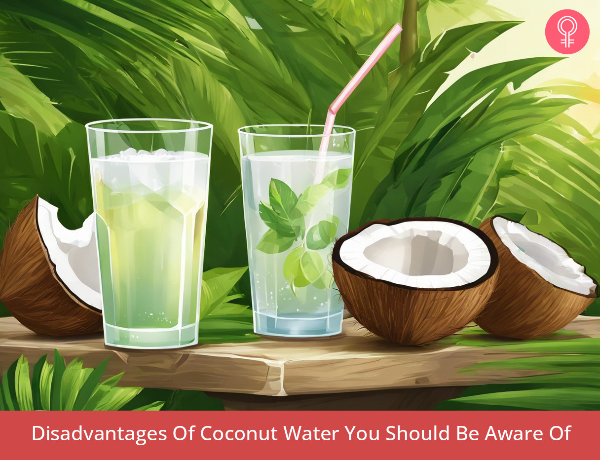 disadvantages of coconut water