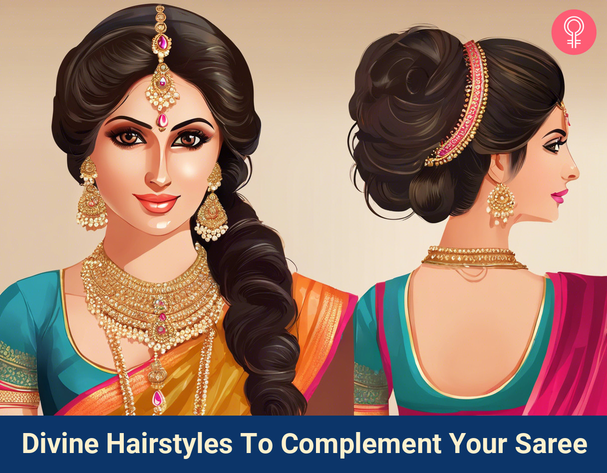 Hairstyles To Complement Your Saree