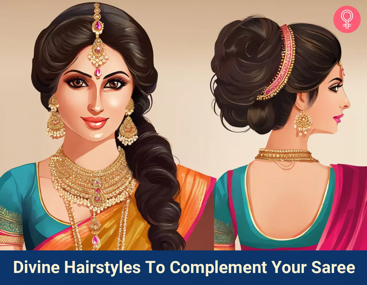 Hairstyles For Saree: साड़ी के साथ परफेक्ट लगते हैं ये 20 आसान हेयरस्टाइल्स  | Different Hairstyles For Saree