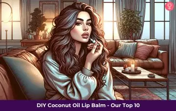 DIY Coconut Oil Lip Balms