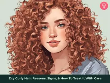 dry curly hair_illustration