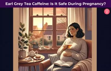 earl grey tea during pregnancy_illustration