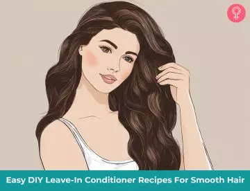 Homemade DIY Leave-In Conditioners Oil For Smooth Hair