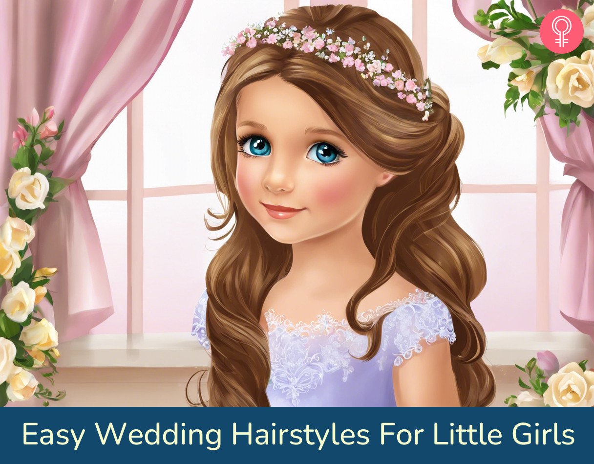 Wedding Hairstyles For Little Girls
