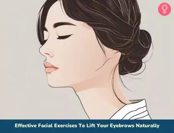 eyebrow lifting exercises