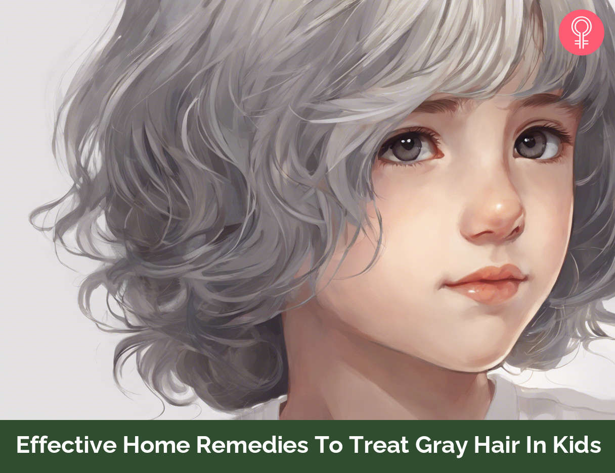 home remedies to treat grey hair in kids