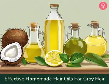 homemade hair oils for gray hair