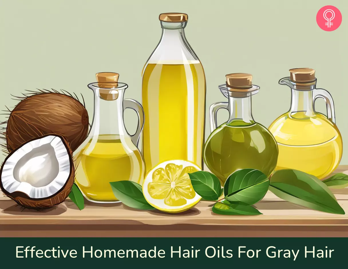 homemade hair oils for gray hair