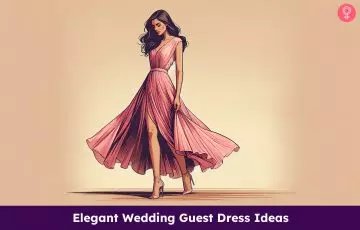 elegant wedding guest dresses