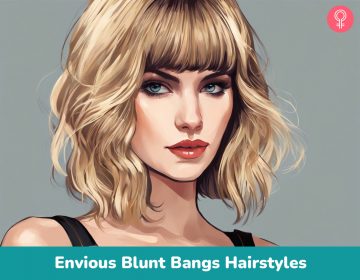 Blunt Bangs Hairstyles