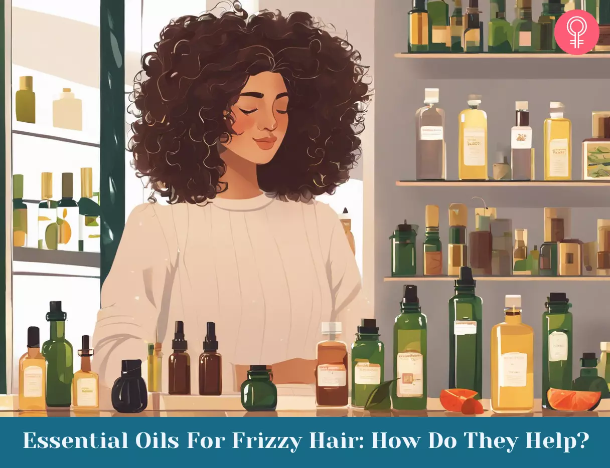 Essential Oils Help Tame Frizzy Hair