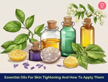 essential oils for skin tightening_illustration