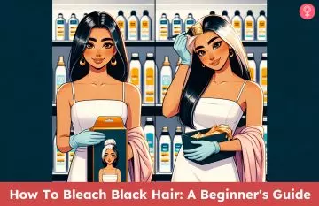 Bleaching Black Hair_illustration