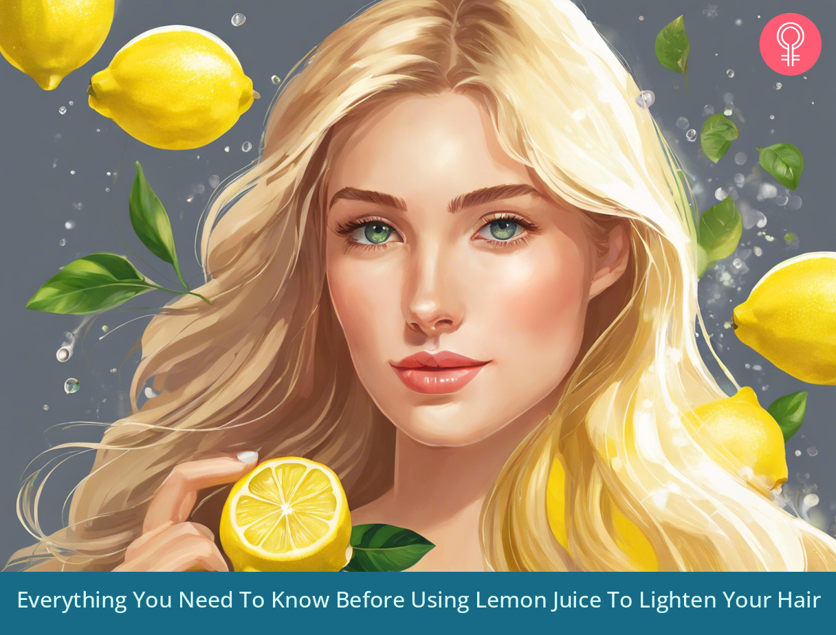 Lemon Juice For Hair Lightening