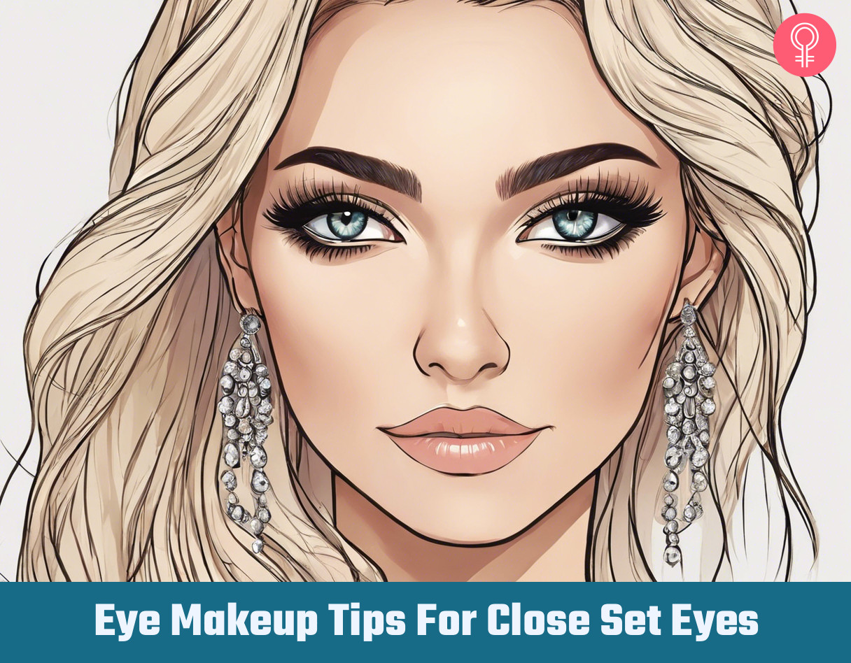 Eye Makeup Tips For Close Set Eyes_illustration