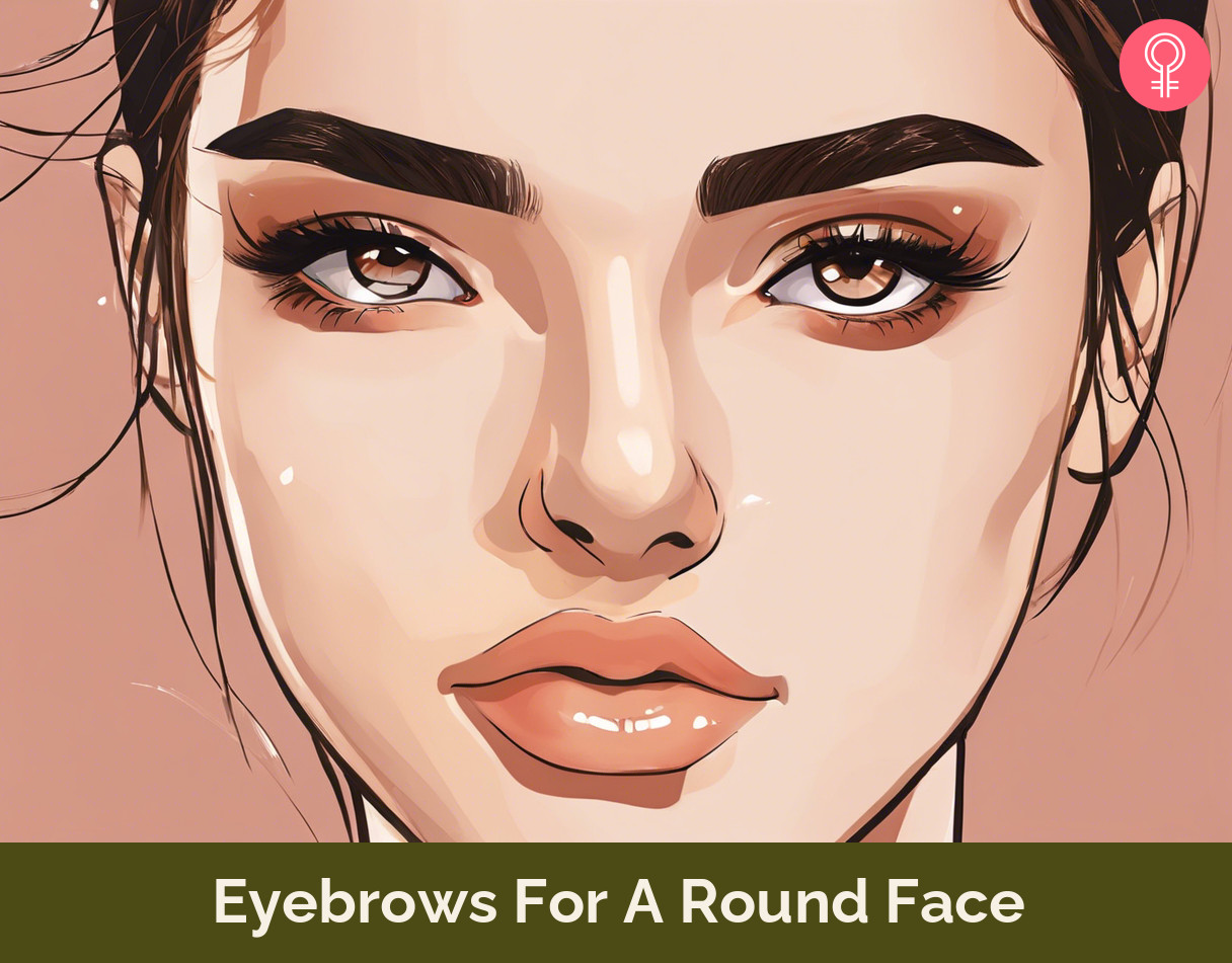 eyebrows for round face
