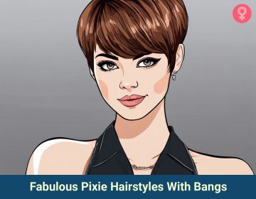 short pixie cut with bangs_illustration