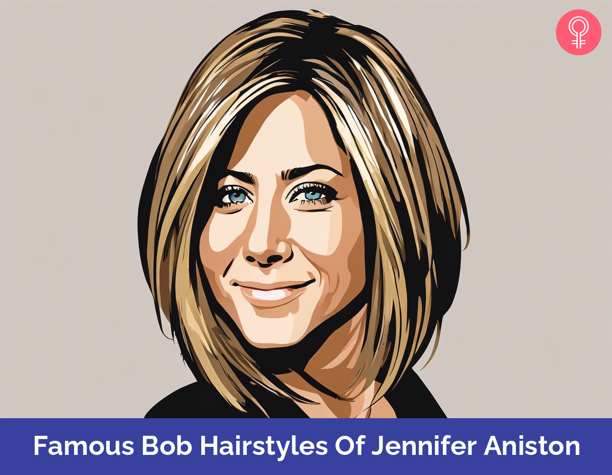 jennifer aniston bob hairstyles_illustration