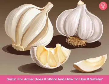 Garlic for acne